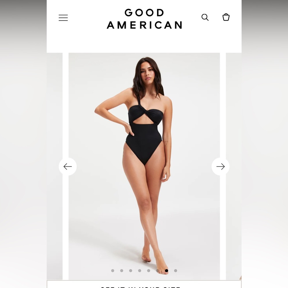 NEW Good American One Piece Bali